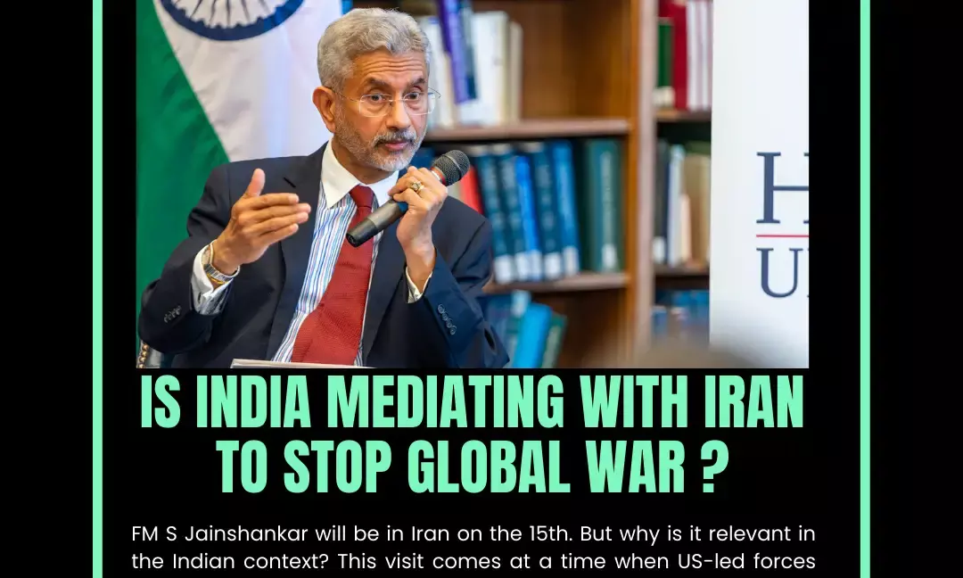 Is India Mediating With Iran To Stop Global War?