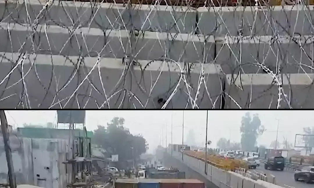 Farmers Agitation: Security Tightened At Delhi Borders