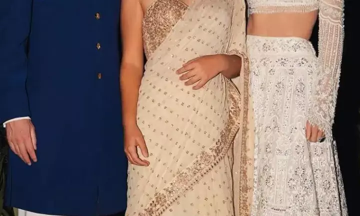 Videshi Bane Desi At Ambani Pre Wedding