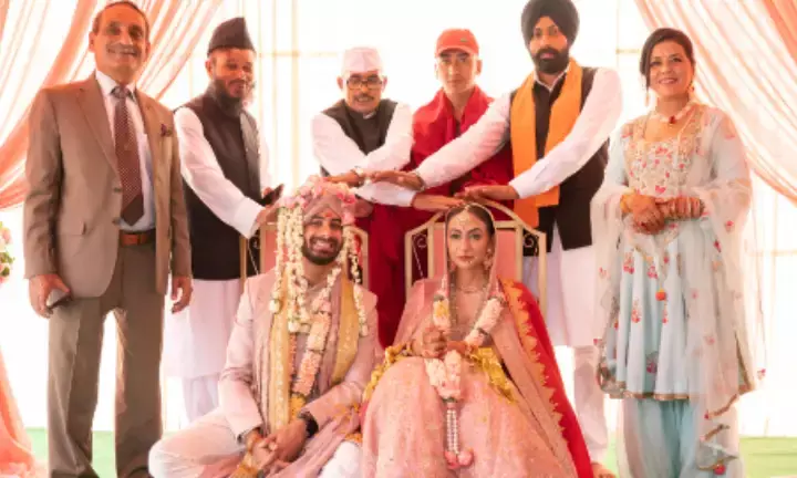 A Unique Wedding Blessed By Multiple Faiths