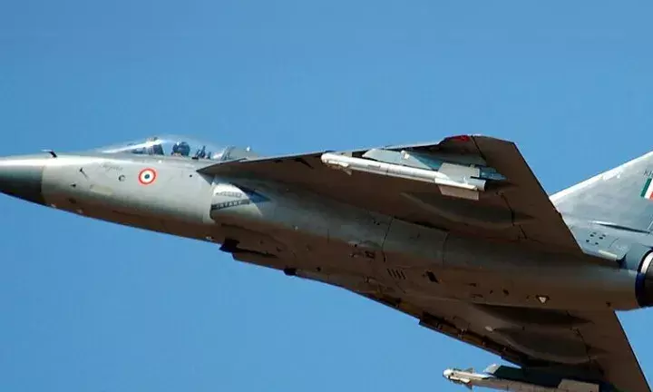 First Crash of Indigenous Jet