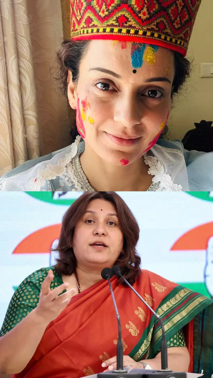 Kangana Ranaut, BJP Candidate vs Supriya Shrinate