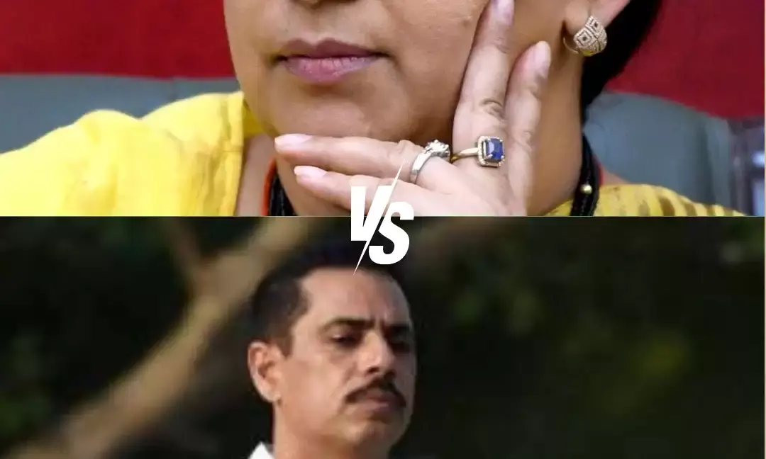 Robert Vadra Vs Smriti Irani In Amethi?