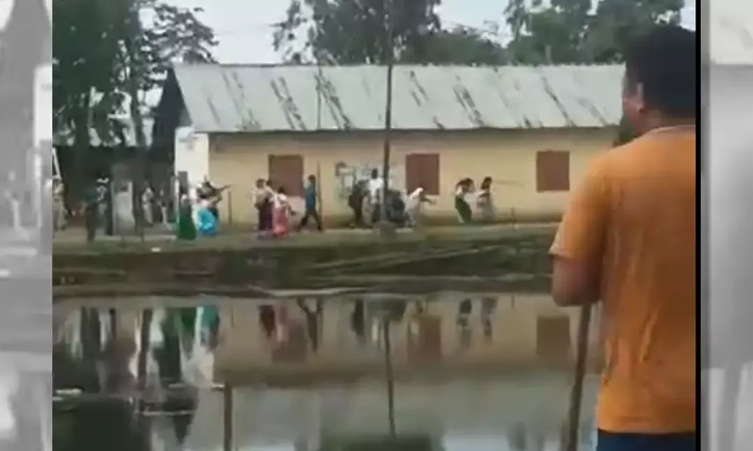 Gunshots Near Manipur Polling Booth