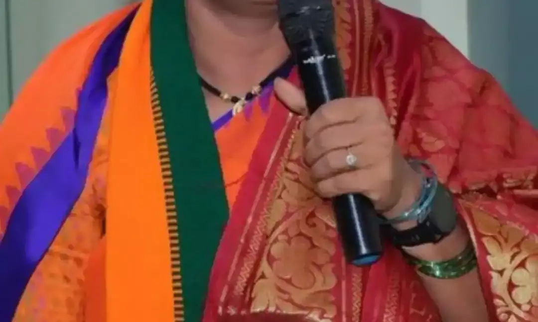 Madhavi Lathas Mosque Gesture On Ram Navami Sparks Controversy