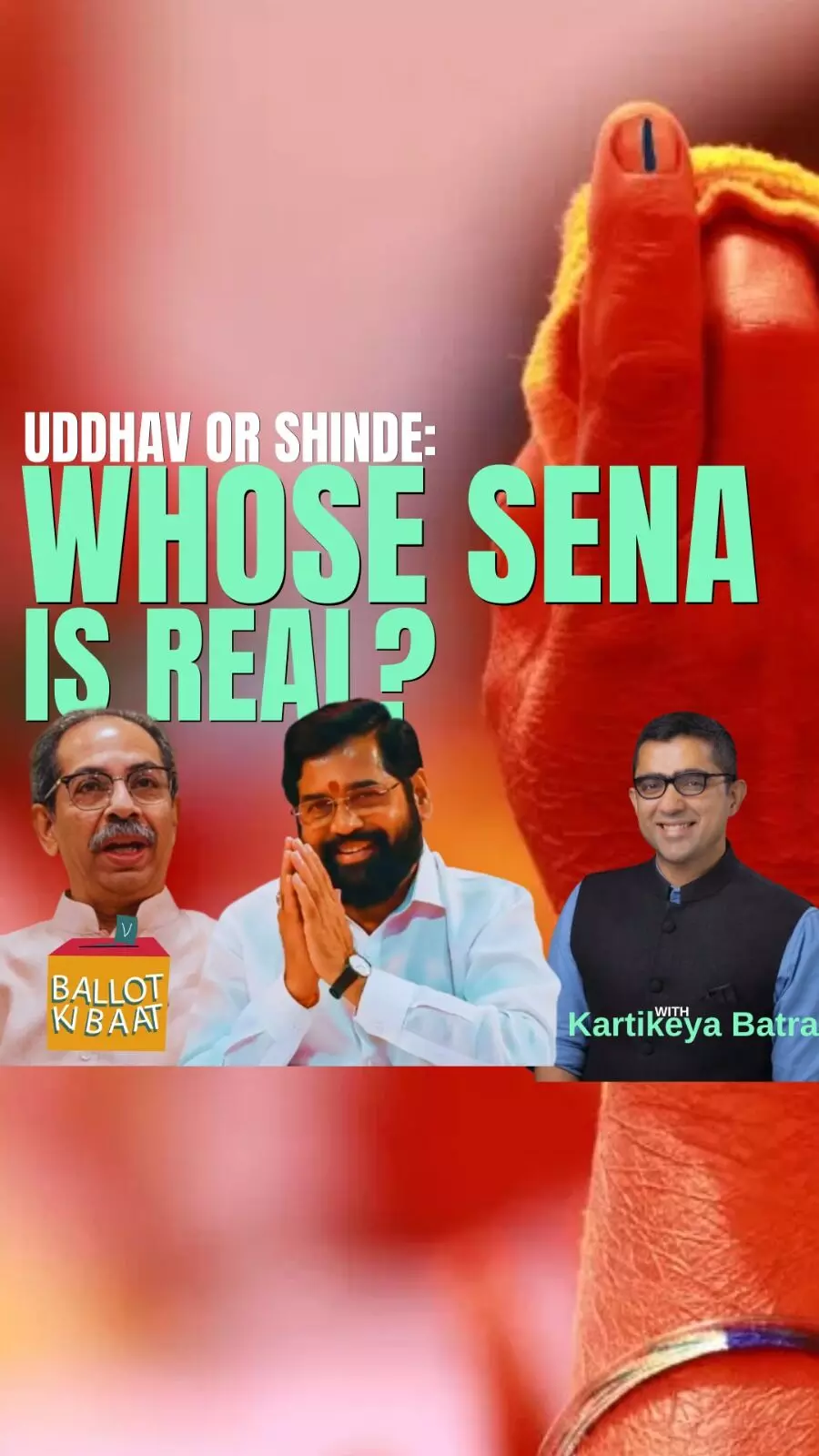 Clash of Titans: Shivsena UBT vs Shivsena - Maharashtra Election Showdown | Ballot ki Baat Clash of Titans: Shivsena UBT vs Shivsena - Maharashtra Election Showdown | Ballot ki Baat