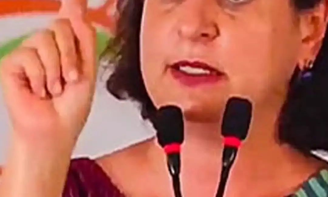 Priyanka Gandhi Hits Out At BJP