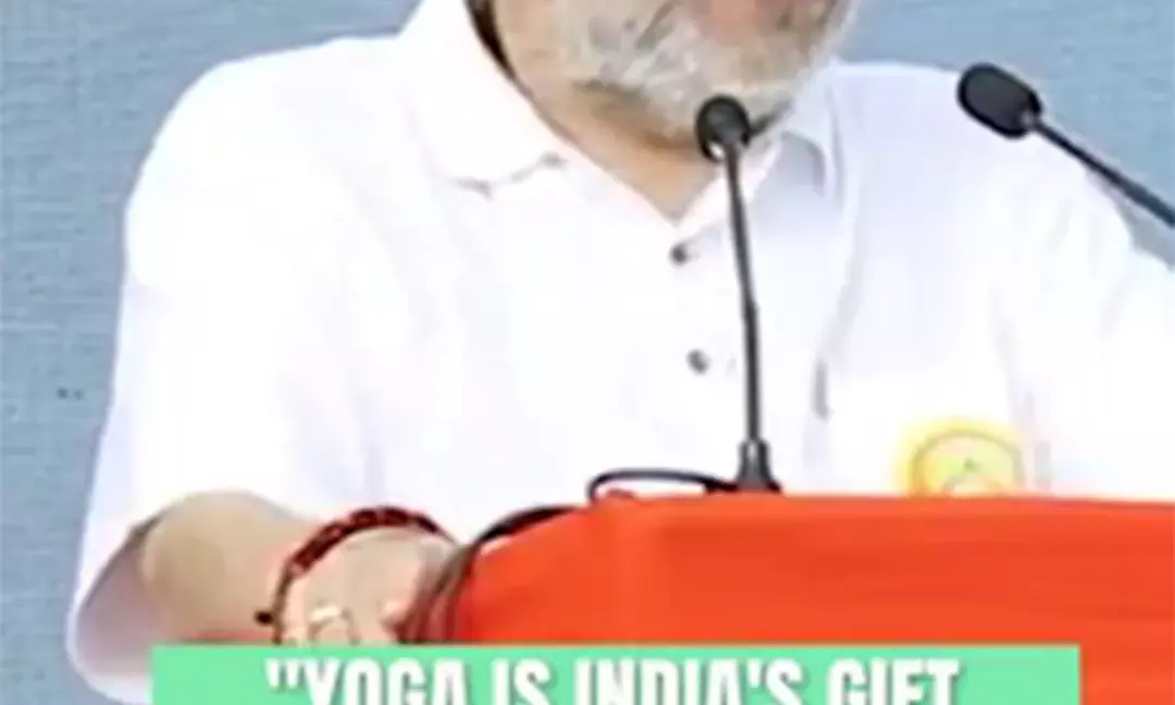 HM Amit Shah on Yoga Diwas, The world has accepted Yoga