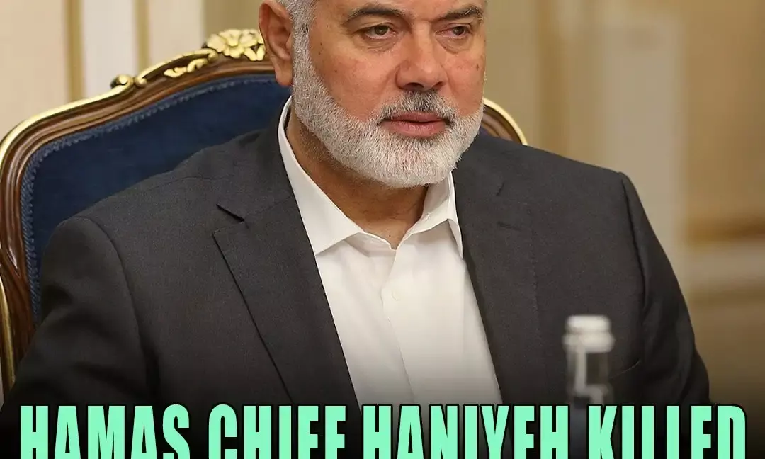 Hamas Leader Haniyeh Killed In Targetted Strike