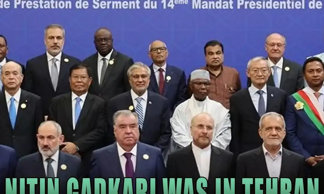 Nitin Gadkari Was In Tehran