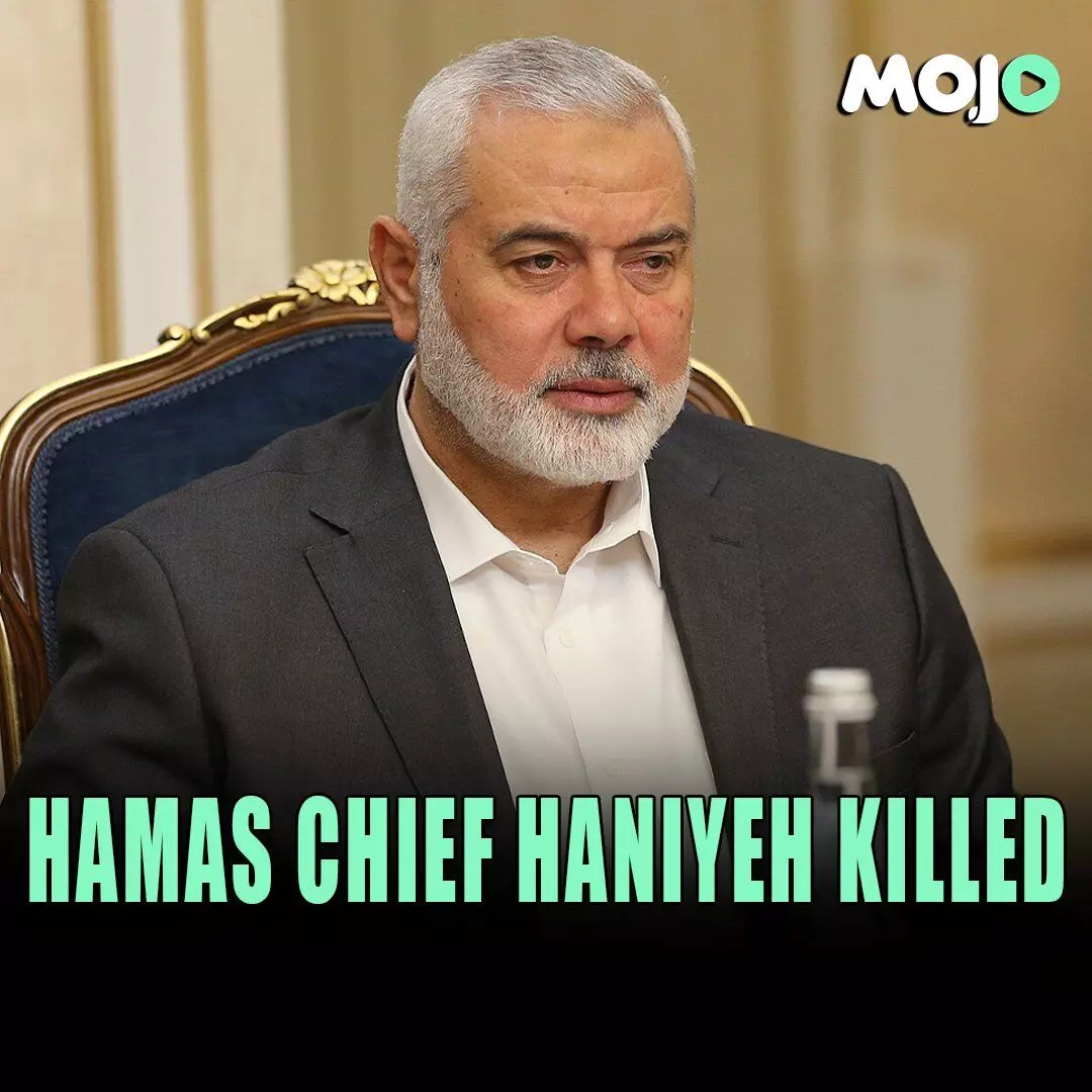 Hamas Leader Haniyeh Killed In Targetted Strike