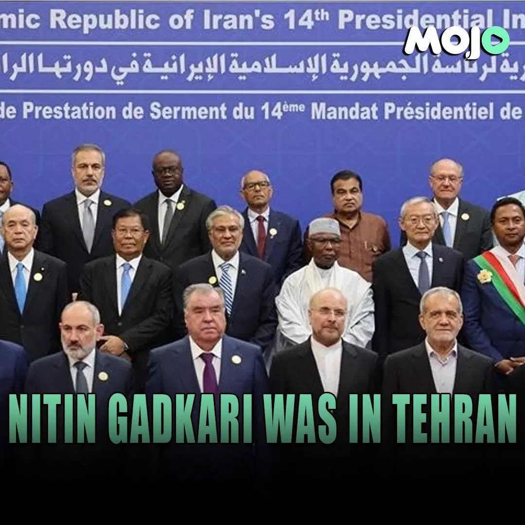 Nitin Gadkari Was In Tehran