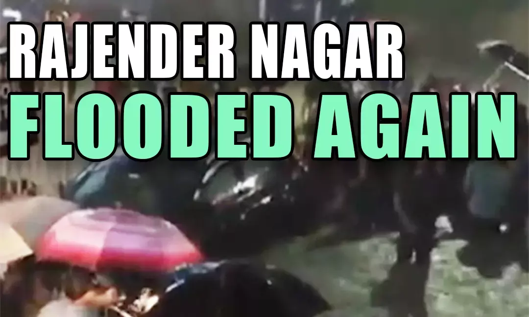 Rajender Nagar Flooded. Again.