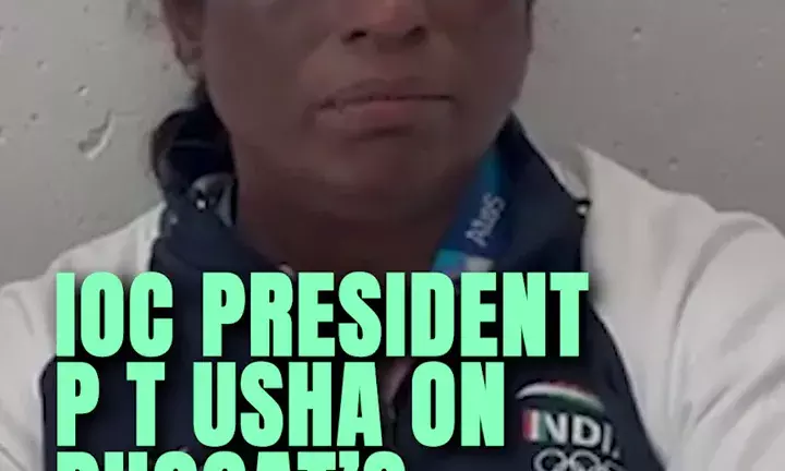 IOC President P T Usha Speaks On Vinesh Phogats Controversial Disqualification
