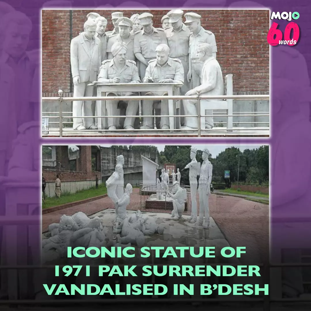 Iconic Stature Vandalised In Bangladesh Iconic Stature Vandalised In Bangladesh