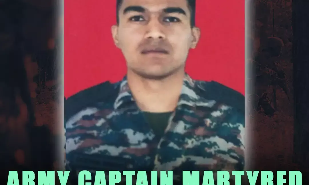 Army Captain Martyred During Terrorist Encounter