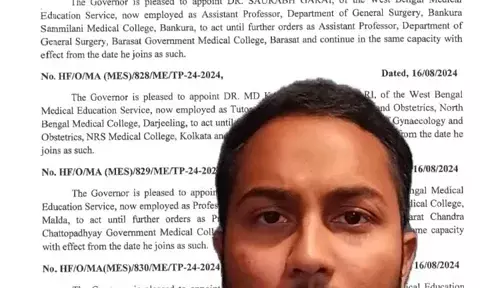 Around 40 Doctors Transferred Amidst Protests In Bengal