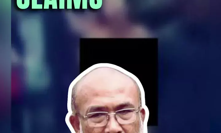 Manipur Denies Doctored Audio Claims Purportedly Featuring Biren Singh