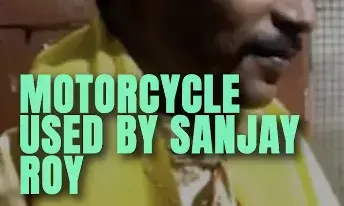 Why did Sanjay ride bike registered to Kolkatas Police Commissioner?