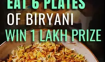 Viral Biryani Eating Contest in Coimbatore