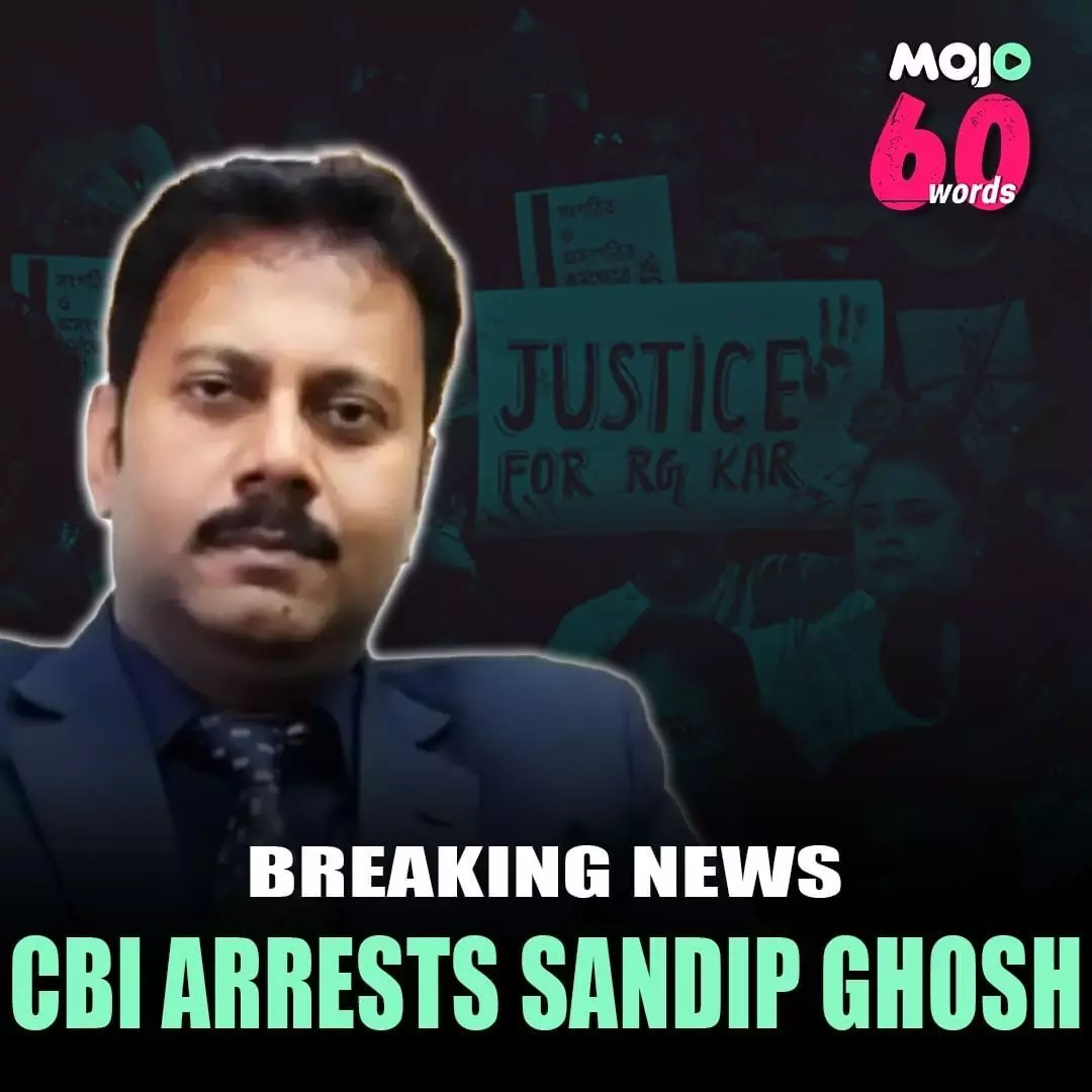 BREAKING | CBI arrests former principal of R G Kar Medical College, Sandip Ghosh. BREAKING | CBI arrests former principal of R G Kar Medical College, Sandip Ghosh.