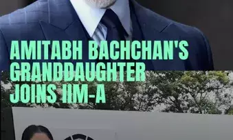 See What Amitabh Bachchan’s Granddaughter Navya Is Doing at IIM