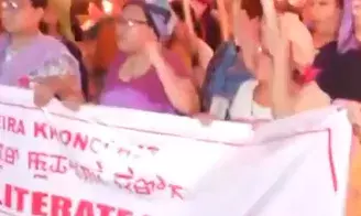 Manipur Torch Rally Amid Rising Violence