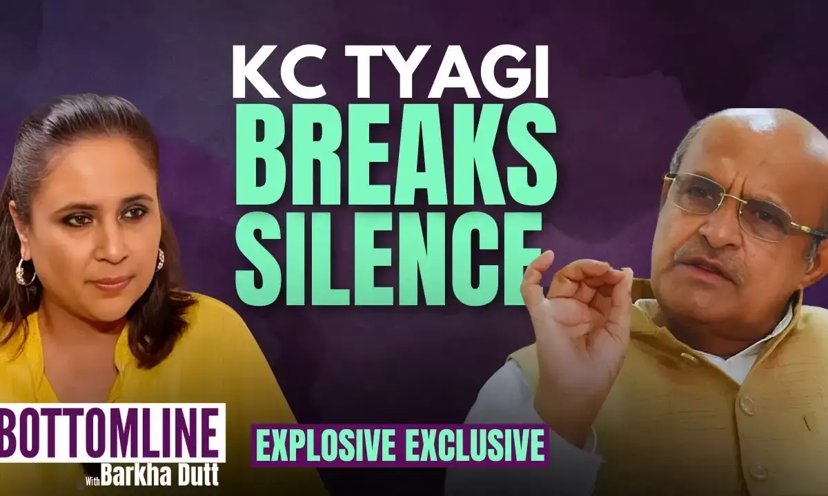 KC Tyagis Explosive Interview: Resignation, BJP, and Global Affairs | Barkha Dutt Exclusive