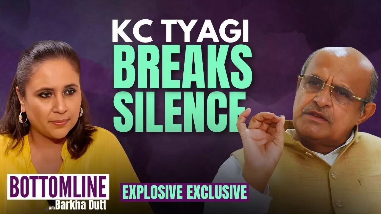 KC Tyagis Explosive Interview: Resignation, BJP, and Global Affairs | Barkha Dutt Exclusive