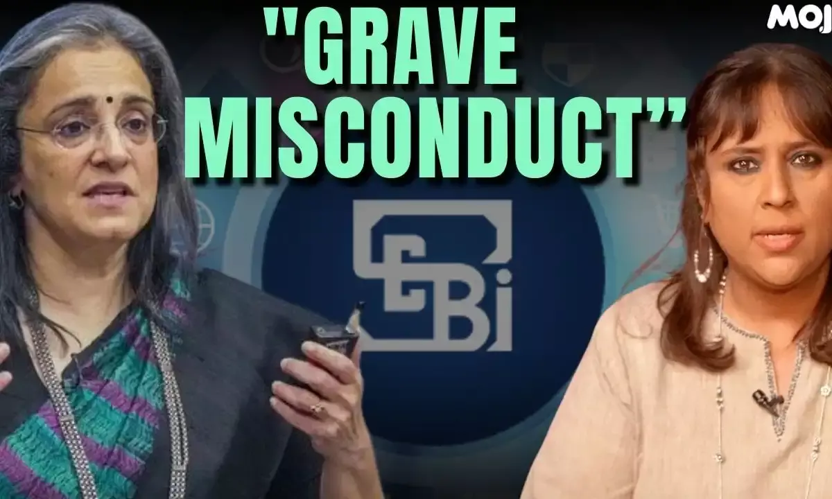 SEBI Employees Accuse Madhabi Buch Of Enabling Toxic Work Environment | Barkha Dutt