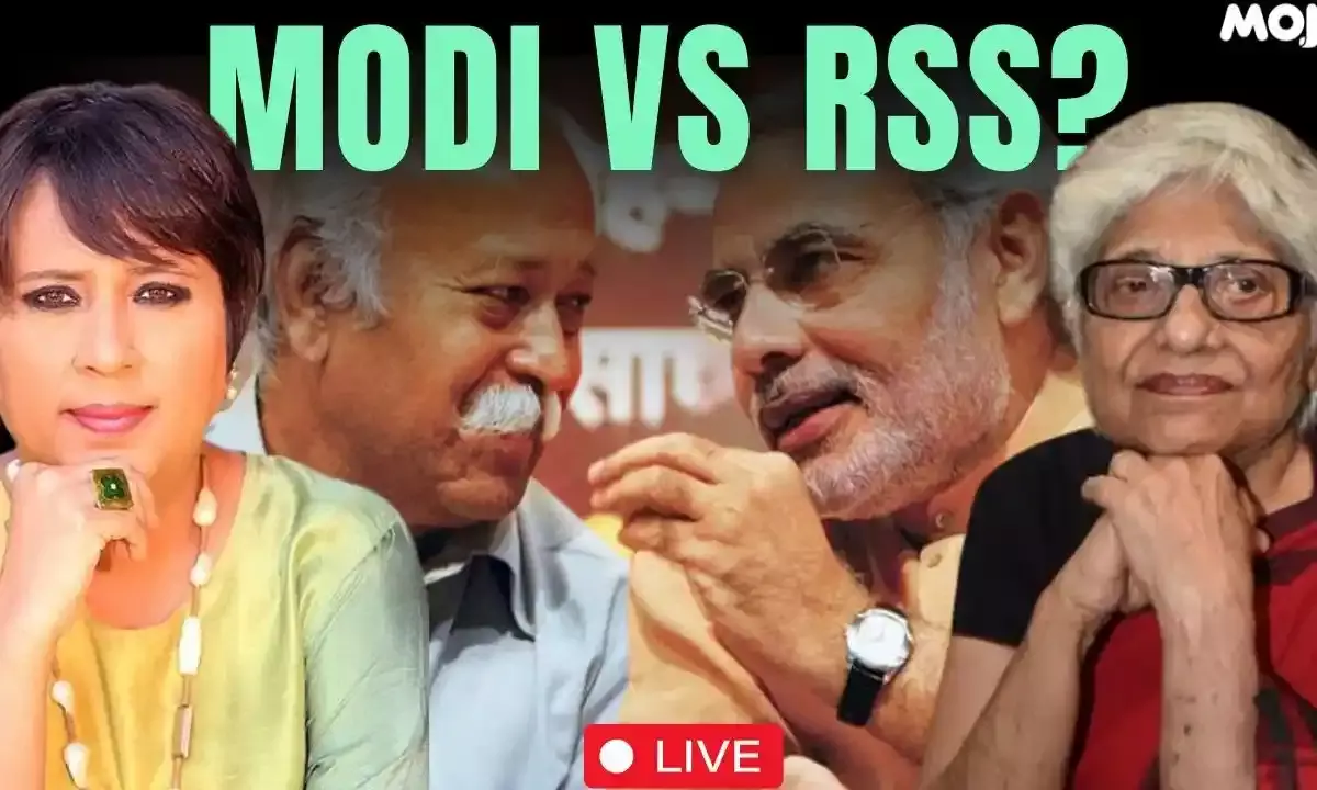 Modi-RSS Tension? Mohan Bhagwats Sly Dig at PM With God Comment? I Neerja Chowdhury I Barkha