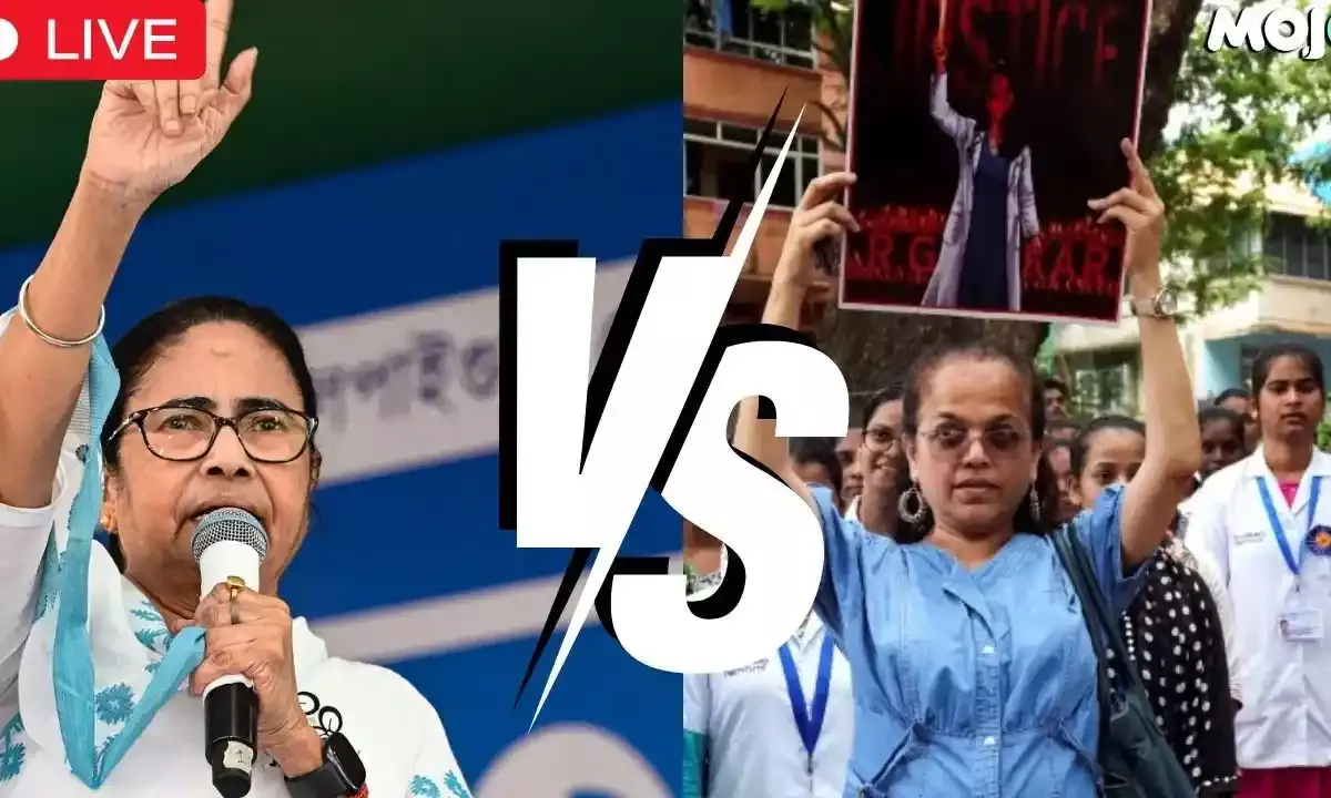 RG Kar Rape & Murder I Live Telecast, With Mamata Present I Angry Junior Doctor Speaks Up I Barkha