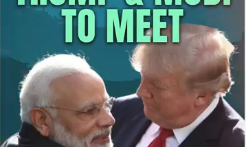 Trump Says He Will Meet With Indian PM Modi Next Week