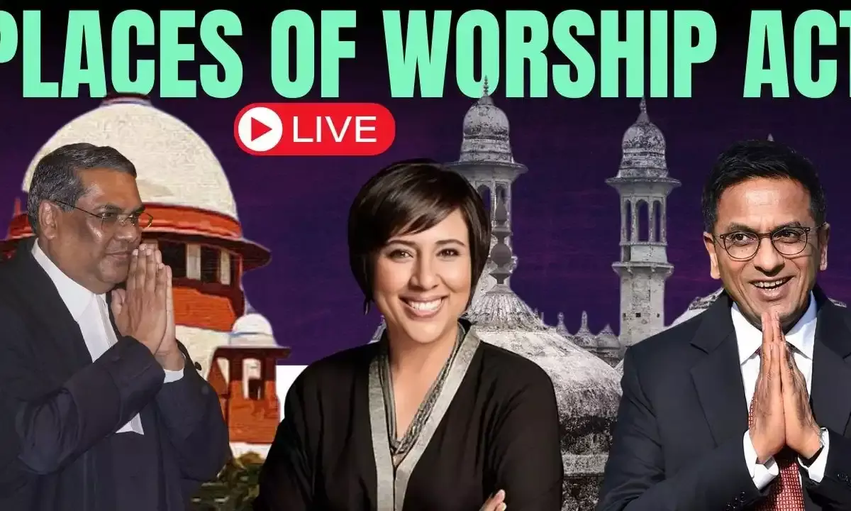 Mandir Under Masjids ? Chandrachud Opened..... I Places of Worship in Supreme Court I Barkha Dutt
