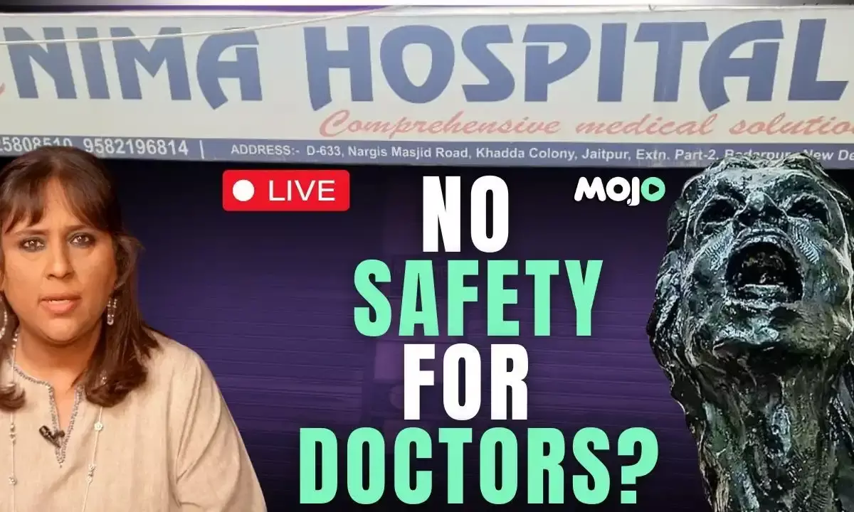 Doctor Shot Dead Inside Hospital in Delhi I Nothing Has Changed I RG Kar I Kolkata I Barkha Dutt