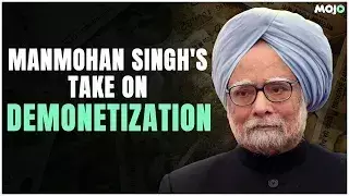 Manmohan Singhs Scathing Analysis Of Demonetisation Policy In Parliament
