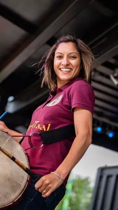 Marching to Her Own Beat