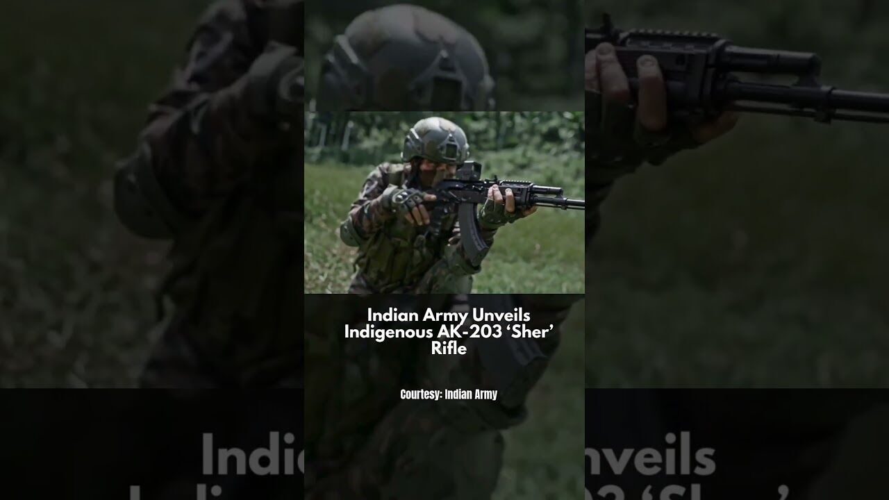 Meet ‘Sher’: Indian Army’s New AK-203 Beast Made In India