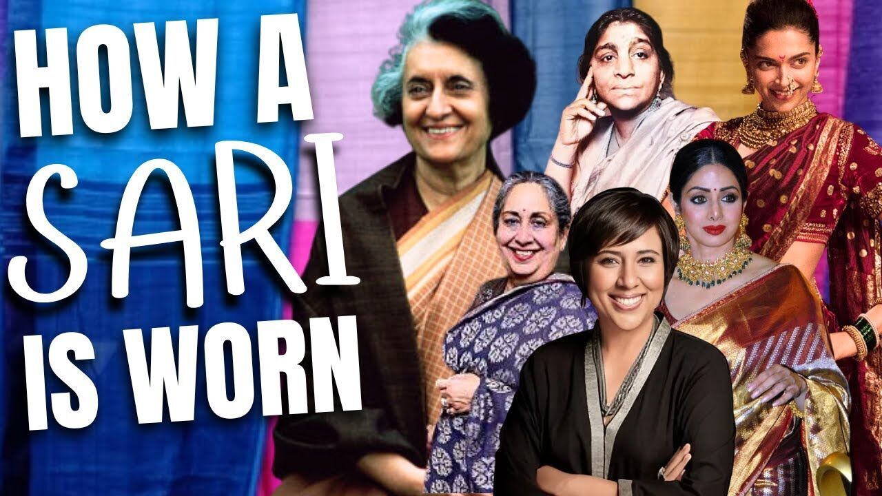 Barkha Dutt Explores: How to Wear a Sari – From Kerala to Maharashtra & Indira Gandhi’s Style